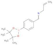 2-Propen-1-amine, N-[[4-(4,4,5,5-tetramethyl-1,3,2-dioxaborolan-2-yl)phenyl]methylene]-