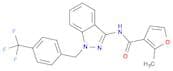 3-Furancarboxamide, 2-methyl-N-[1-[[4-(trifluoromethyl)phenyl]methyl]-1H-indazol-3-yl]-