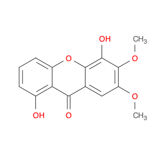 9H-Xanthen-9-one, 1,5-dihydroxy-6,7-dimethoxy-