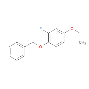Benzene, 4-ethoxy-2-fluoro-1-(phenylmethoxy)-