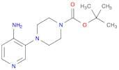1-Piperazinecarboxylic acid, 4-(4-amino-3-pyridinyl)-, 1,1-dimethylethyl ester