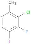 Benzene, 2-chloro-3-fluoro-4-iodo-1-methyl-