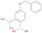 Boronic acid, B-[2-(1-methylethyl)-4-(phenylmethoxy)phenyl]-
