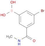 Boronic acid, B-[3-bromo-5-[(methylamino)carbonyl]phenyl]-