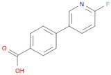 Benzoic acid, 4-(6-fluoro-3-pyridinyl)-