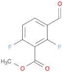 Benzoic acid, 2,6-difluoro-3-formyl-, methyl ester
