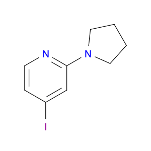 Pyridine, 4-iodo-2-(1-pyrrolidinyl)-