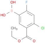 Benzoic acid, 5-borono-2-chloro-4-fluoro-, 1-ethyl ester
