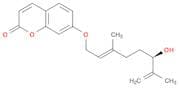 2H-1-Benzopyran-2-one, 7-[[(2E,6R)-6-hydroxy-3,7-dimethyl-2,7-octadien-1-yl]oxy]-