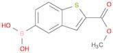 Benzo[b]thiophene-2-carboxylic acid, 5-borono-, 2-methyl ester