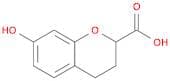 2H-1-Benzopyran-2-carboxylic acid, 3,4-dihydro-7-hydroxy-