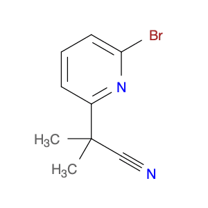 2-(6-Bromopyridin-2-yl)-2-methylpropanenitrile