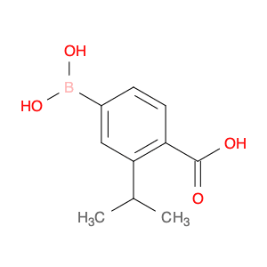 Benzoic acid, 4-borono-2-(1-methylethyl)-