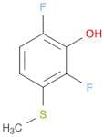 Phenol, 2,6-difluoro-3-(methylthio)-