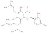 4H-1-Benzopyran-4-one, 2-(2,4-dihydroxyphenyl)-2,3-dihydro-5,7-dihydroxy-6-(3-methyl-2-buten-1-yl)…