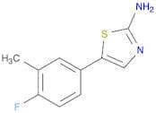 2-Thiazolamine, 5-(4-fluoro-3-methylphenyl)-
