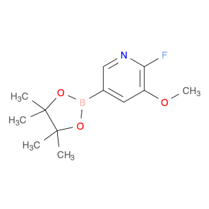 Pyridine, 2-fluoro-3-methoxy-5-(4,4,5,5-tetramethyl-1,3,2-dioxaborolan-2-yl)-
