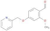 2-Methoxy-4-[(pyridin-2-yl)methoxy]benzaldehyde