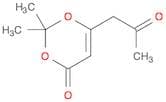 2,2-Dimethyl-6-(2-oxopropyl)-4H-1,3-dioxin-4-one
