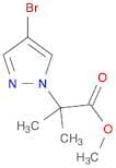 Methyl 2-(4-bromo-1H-pyrazol-1-yl)-2-methylpropanoate