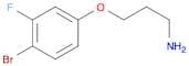 3-(4-Bromo-3-fluorophenoxy)propan-1-amine