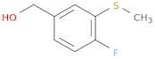4-Fluoro-3-(methylthio)benzyl alcohol