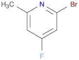 2-Bromo-4-fluoro-6-methylpyridine