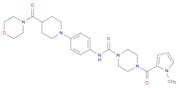 4-(1-methyl-1H-pyrrole-2-carbonyl)-N-{4-[4-(morpholine-4- carbonyl)piperidin-1-yl]phenyl}piperazin…