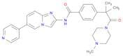 4-(2-Methyl-1-(4-methylpiperazin-1-yl)-1-oxopropan-2-yl)-N-(6-(pyridin-4-yl)imidazo[1,2-a]pyridin-…