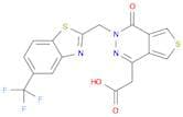 2-(4-Oxo-3-((5-(trifluoromethyl)benzo[d]thiazol-2-yl)methyl)-3,4-dihydrothieno[3,4-d]pyridazin-1-y…