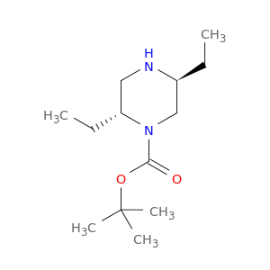 (2R,5S)-tert-Butyl 2,5-diethylpiperazine-1-carboxylate