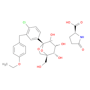 Ertugliflozin L-pyroglutamic acid