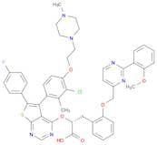 Benzenepropanoic acid, α-[[(5S)-5-[3-chloro-2-methyl-4-[2-(4-methyl-1-piperazinyl)ethoxy]phenyl]-6…
