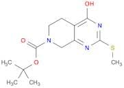 tert-butyl 4-hydroxy-2-(methylthio)-5,8-dihydropyrido[3,4-d]pyrimidine-7(6H)-carboxylate