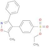 4-(5-Methyl-3-phenyl-4-isoxazolyl)-ethyl Ester Benzenesulfonic Acid