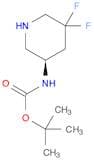 tert-butyl N-[(3R)-5,5-difluoropiperidin-3-yl]carbamate