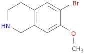 6-Bromo-7-methoxy-1,2,3,4-tetrahydroisoquinoline