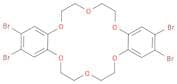 2,3,13,14-Tetrabromo-6,7,9,10,17,18,20,21-octahydrodibenzo[b,k][1,4,7,10,13,16]hexaoxacyclooctadec…