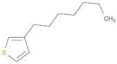 Thiophene, 3-heptyl-, homopolymer