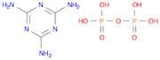 Diphosphoric acid, compd. with 1,3,5-triazine-2,4,6-triamine (1:4)