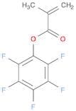 2-Propenoic acid, 2-methyl-, 2,3,4,5,6-pentafluorophenyl ester, homopolymer