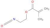 2-Propenoic acid, 2-methyl-, 2-isocyanatoethyl ester, homopolymer