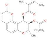 2-Butenoic acid, 2-methyl-, (9R,10R)-9-(acetyloxy)-9,10-dihydro-8,8-dimethyl-2-oxo-2H,8H-benzo[1,2…