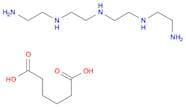 Hexanedioic acid, compd. with N1-(2-aminoethyl)-N2-[2-[(2-aminoethyl)amino]ethyl]-1,2-ethanediamin…