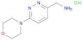 3-Pyridazinemethanamine, 6-(4-morpholinyl)-, hydrochloride (1:2)