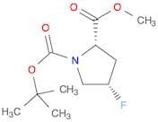 rel-1-(1,1-Dimethylethyl) 2-methyl (2R,4R)-4-fluoro-1,2-pyrrolidinedicarboxylate
