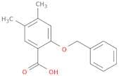 2-Benzyloxy-4,5-dimethylbenzoic acid
