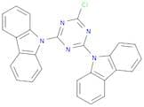 9,9'-(6-Chloro-1,3,5-triazine-2,4-diyl)bis(9H-carbazole)