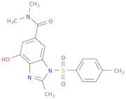 4-Hydroxy-N,N,2-trimethyl-1-tosyl-1H-benzo[d]imidazole-6-carboxamide