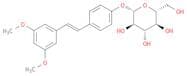 (2S,3R,4S,5S,6R)-2-(4-((E)-3,5-Dimethoxystyryl)phenoxy)-6-(hydroxymethyl)tetrahydro-2H-pyran-3,4,5…